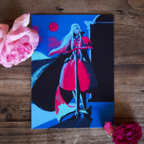 Fire Emblem Three Houses Edelgard fanart art print