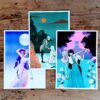 Collection RISO prints "Vampire"