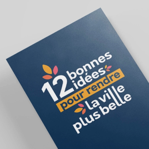 Création de brochure simple et élégant, efficace et moderne avec une touche féminine pour un fleuriste. Plaquette fleurie avec des couleurs du printemps. Réalisation par une graphiste freelance à Aurillac dans le Cantal. Studio de design et graphisme indépendant. Couverture sobre avec jeu de typographie.