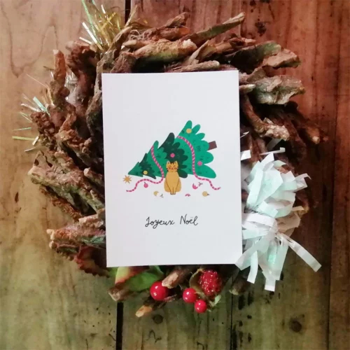 Carte de vœux A6 | Noël