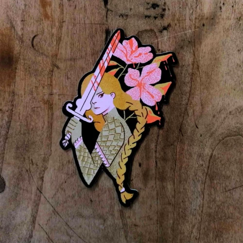 Chevalier aux fleurs