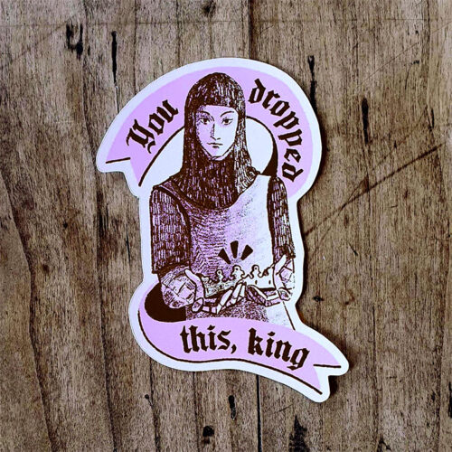 You dropped this, king