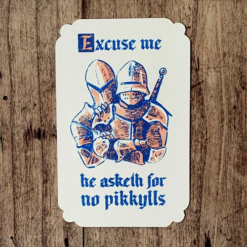 No pikkylls